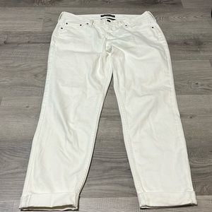 White Abercrombie Jeans